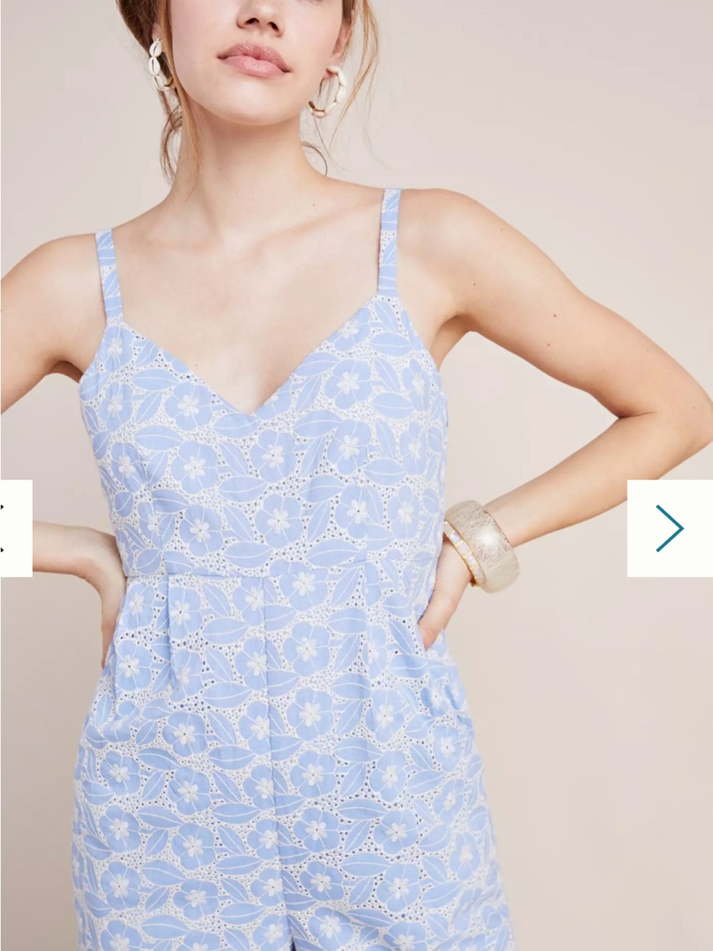 Anthropologie LAIA Karina Wide-Leg Jumpsuit
